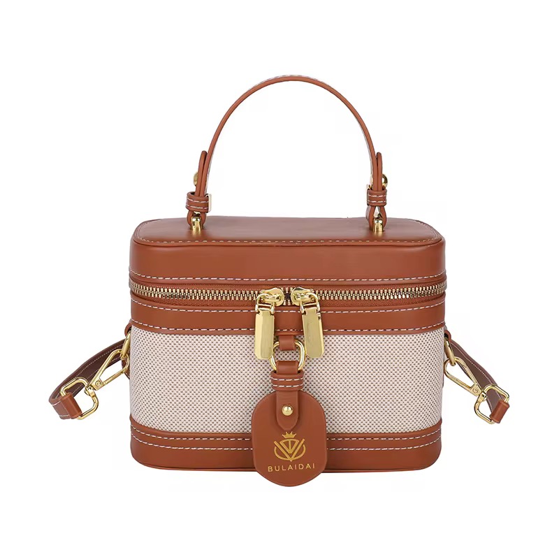 Brown Shoulder Phone Bag