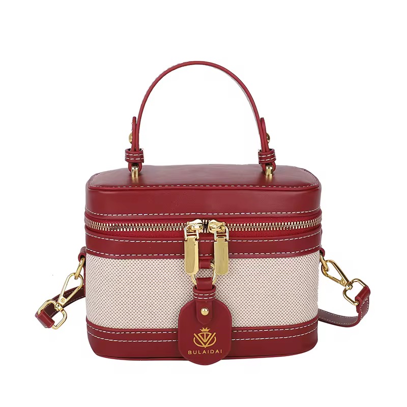 Red Shoulder Phone Bag
