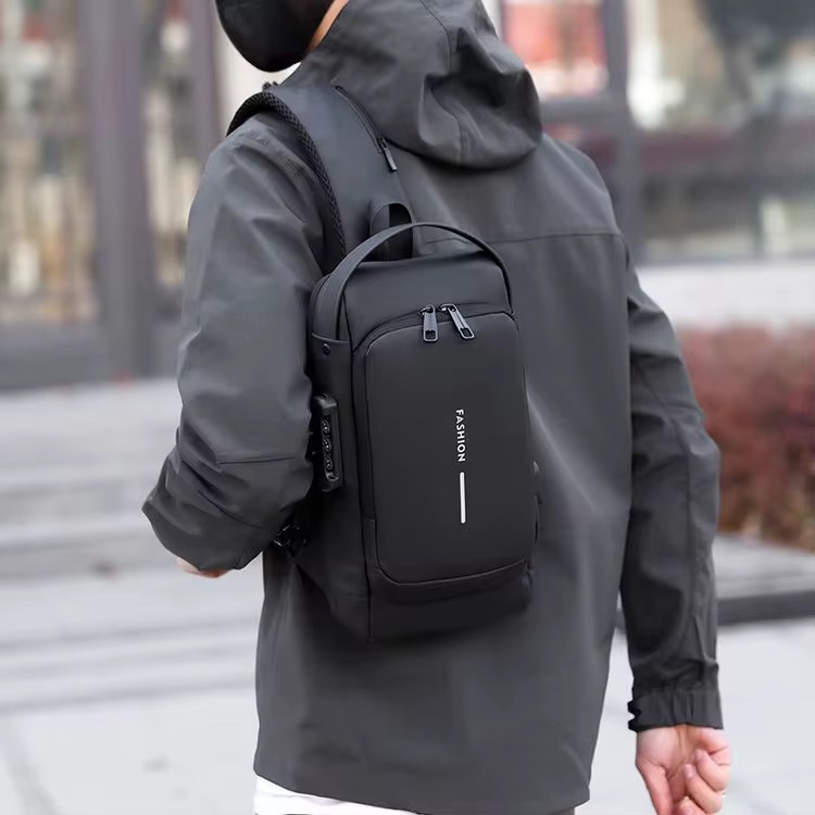 Black Chest Bag