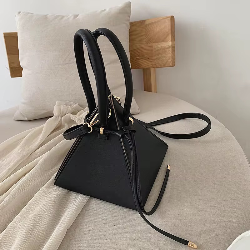 Black Triangle Bag